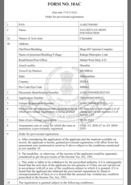 Navjeevan Moti Foundation